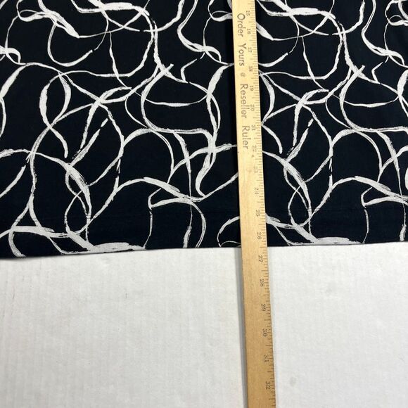 Chicos Abstract Print Shirt Short Sleeve Square Neck Cotton Casual Tee 4 XXL - Picture 6 of 10